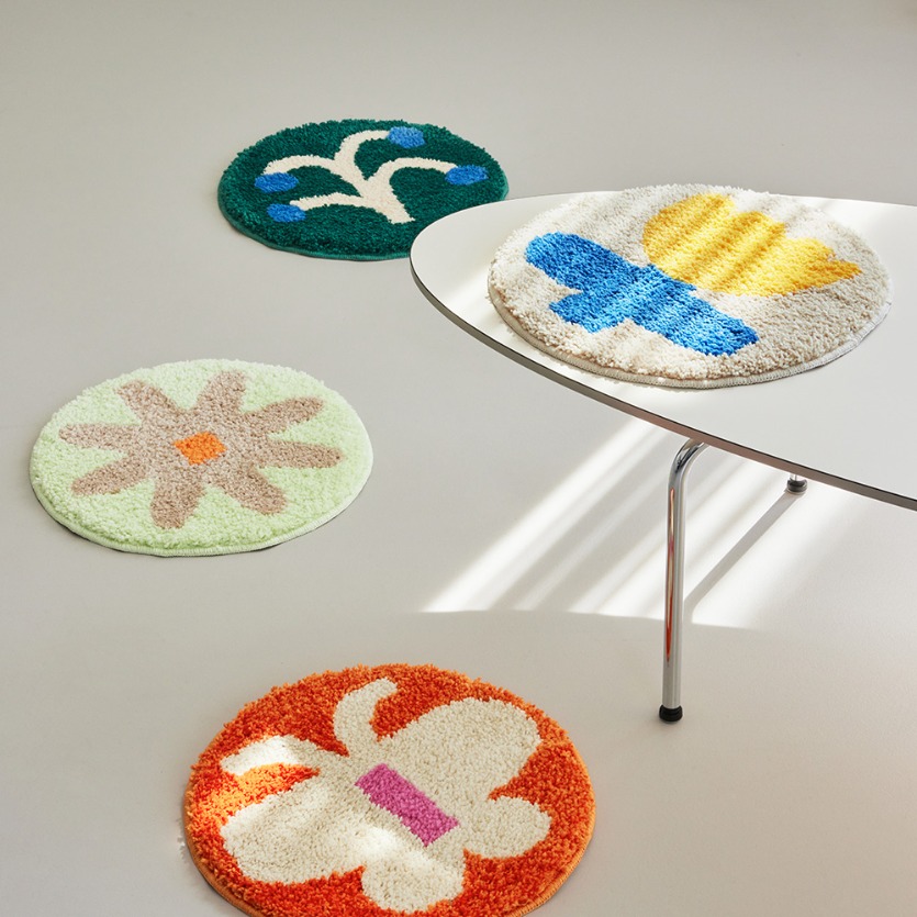 Little things circular rug v.2 靠垫垫餐垫内饰